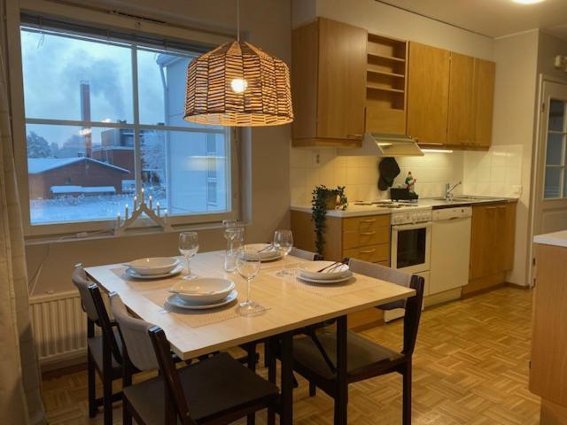 Apartment Kustaava With Sauna روفانييمي المظهر الخارجي الصورة