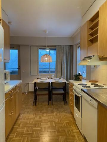 Apartment Kustaava With Sauna روفانييمي المظهر الخارجي الصورة